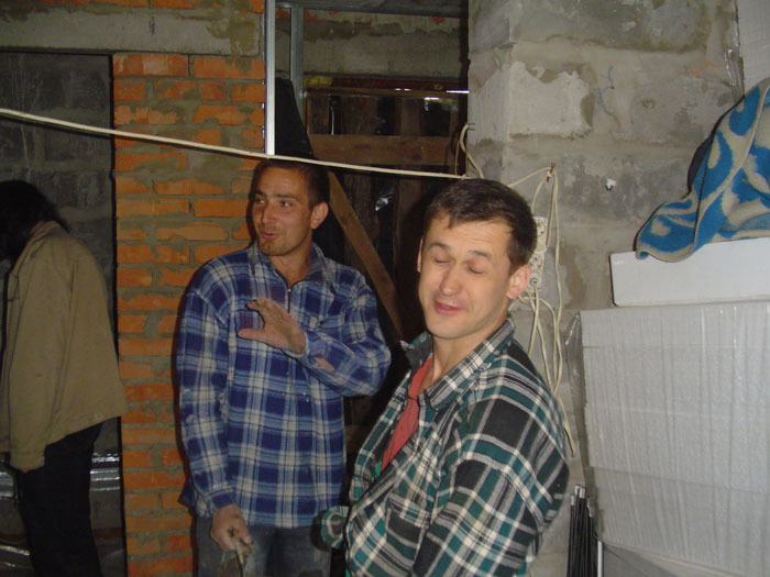 Команда на объекте